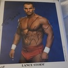 LANCE STORM Autograph Signed 8x10 Photo WWF WWE WCW TNA ECW Canada — photo 1