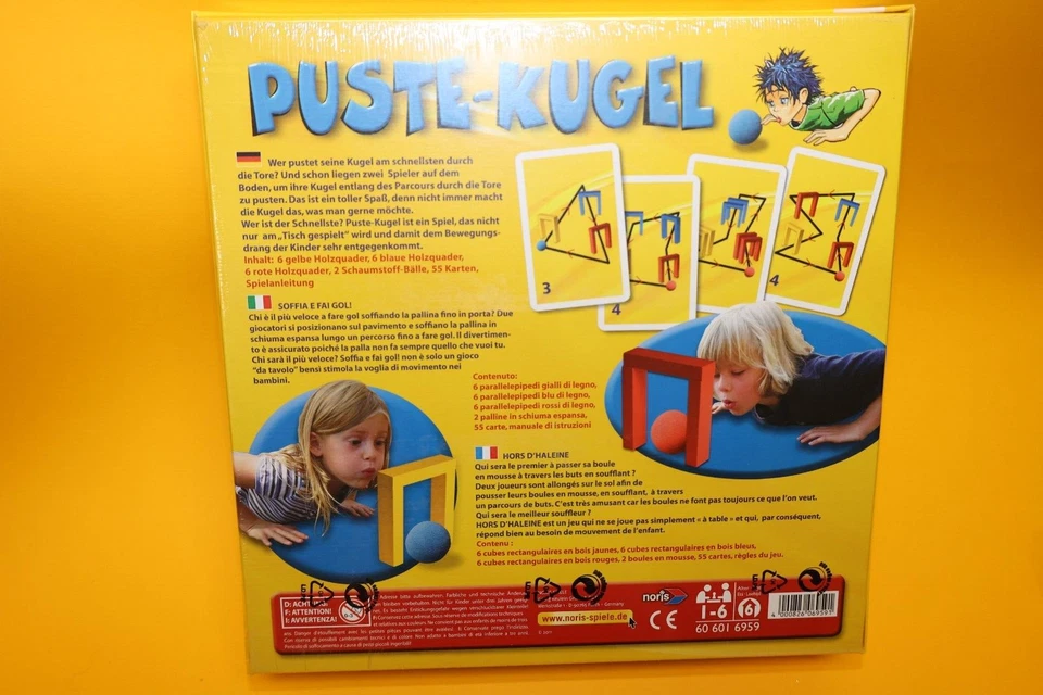 Noris Puste Kugel Brettspiel - Bild 4 von 4