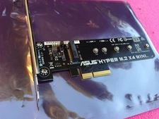 ASUS HYPER M.2 X4 MINI ACCESSORY For MAXIMUS VIII HERO ALPHA,RAMPAGE V EDITI