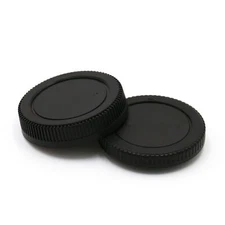 Camera Body Front & Rear Lens Cap Cover for Olympus M4/3 Camera Body and Lens