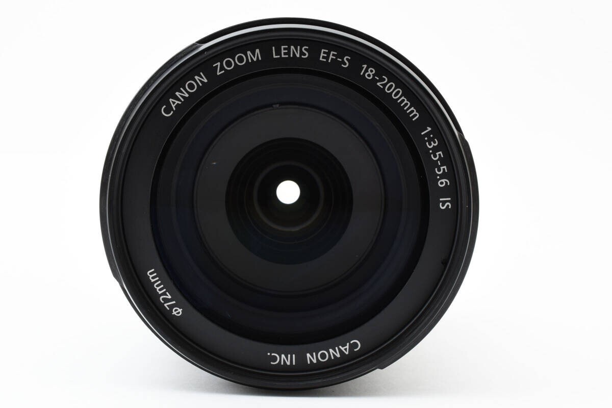 【Q2035】Canon EF-S 18-200 3.5-5.6 IS キャノン Amazon.com : Canon EF-S 18-200mm f/3.5-5.6 IS Standard Zoom