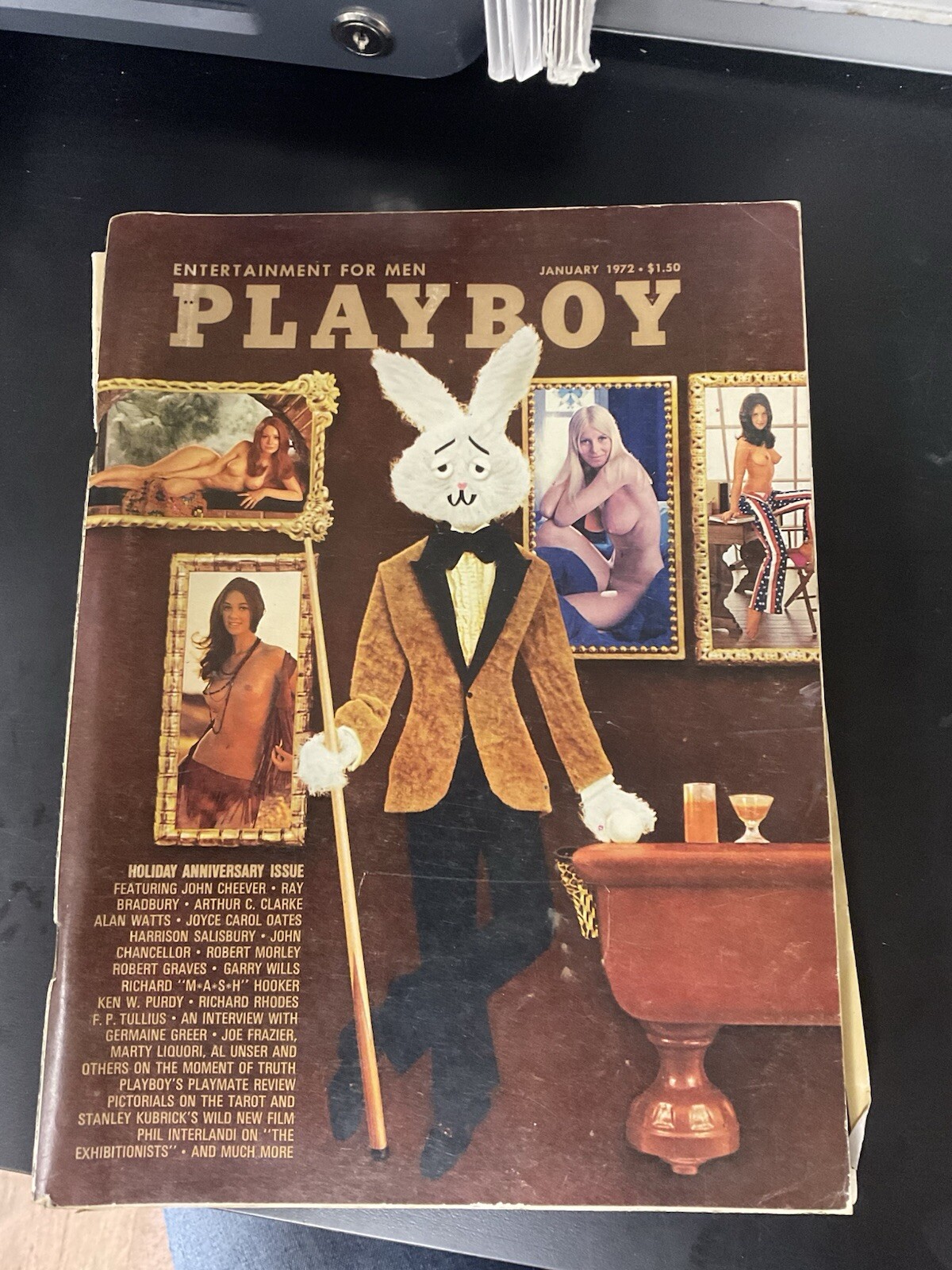 1972 January Playboy Magazine Vintage Issue