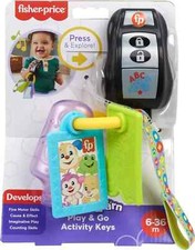 NEW!FAST SHIPPING Fisher-Price Laugh & Learn Baby Travel Activity Keys