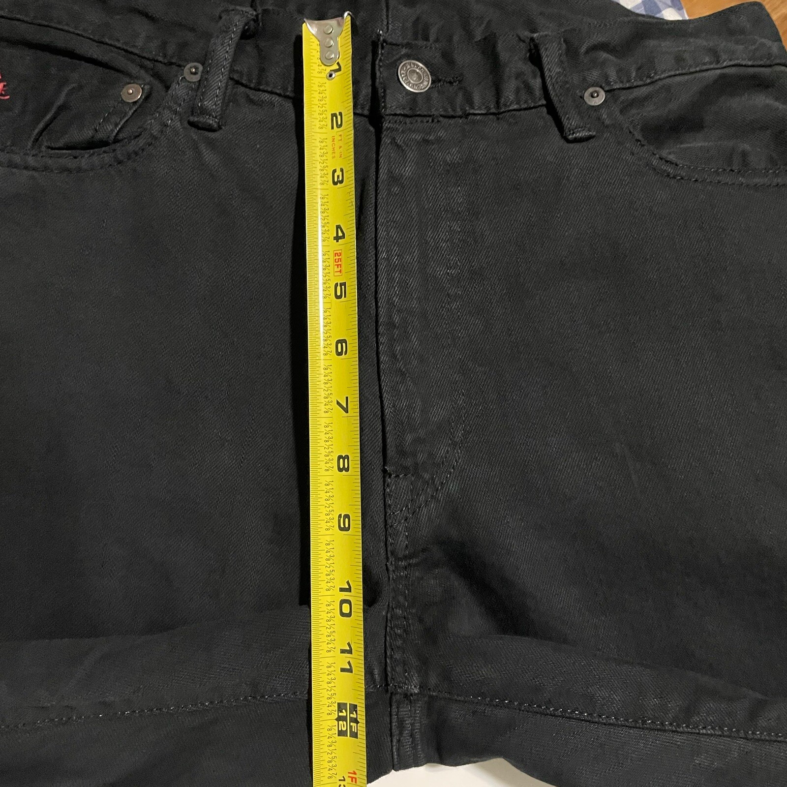 Polo Ralph Lauren Relaxed Straight Jeans Men's 34x30 Black Denim Hudson (32x28)