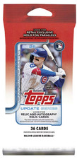2025 Topps Update Series Baseball Jumbo Value Pack 36 Cards Per Pack