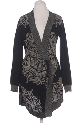 Desigual Strickjacke Damen Cardigan Jacke Gr. S Schwarz #5t9inoi