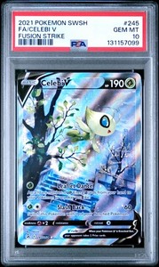 do pokemon cards lose value Pokemon Celebi V 001/202 – Unified Cards main image 0