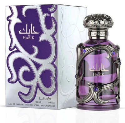 Lattafa Men's Habik EDP Spray 3.4 oz Fragrances 6290360598864