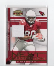 2008 Donruss Gridiron Gear Next Generation Jerseys /250 Early Doucet III #NG-23