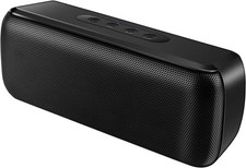 Portable Bluetooth Speaker with Wireless Connectivity  Call Function - Black