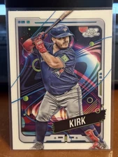 Alejandro Kirk 2024 Topps Cosmic Chrome White Hole Refractor Toronto Blue Jays