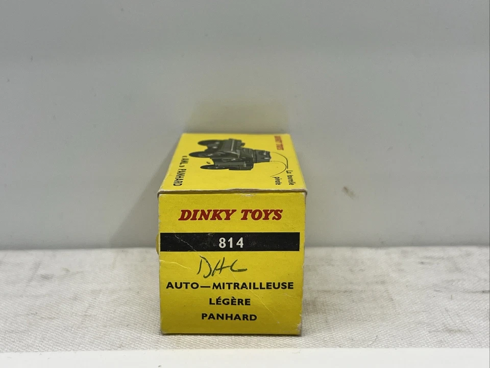 Французский Dinky 814 AML Panhard бронированный автомобиль только коробка - Изображение 4 из 4