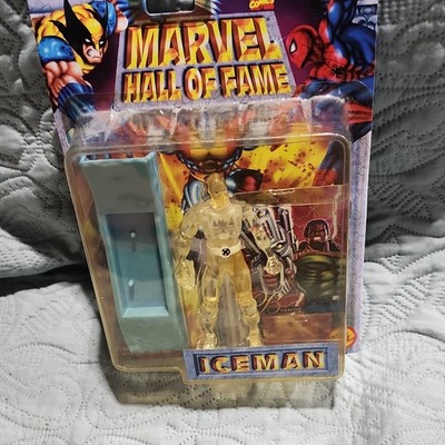 ToyBiz Marvel Hall of Fame Iceman Action Figure w/ Ice Sled 1998