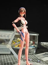 BLOKEES Mari Makinami Evangelion Fantastic Series 16cm Action Figure Model Kits