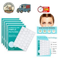 Tea Tree Scented Hydrocolloid Acne Patches - Fast Healing  Invisible Protection