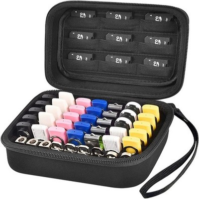 External Hard Drive SD Card Organizer Case Usb Thumb Flash Pen Drive Storage Box