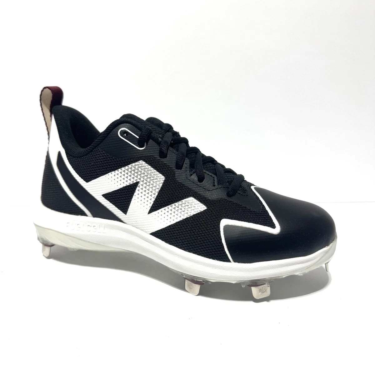 New Balance 3000v7 Fresh Foam Baseball Cleats Men 11.5D PL300K7 White Black NIB New Balance 11.5 US Baseball & Softball Cleats for Men for  main image 3