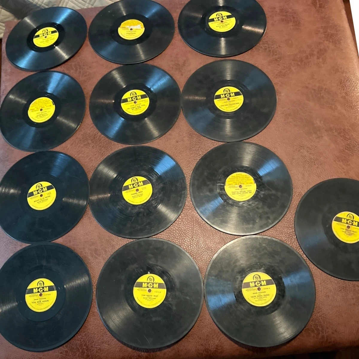 HANK WILLIAMS MGM 78RPM 5枚セット Hank Williams 78 RPM Vinyl Records for sale - eBay