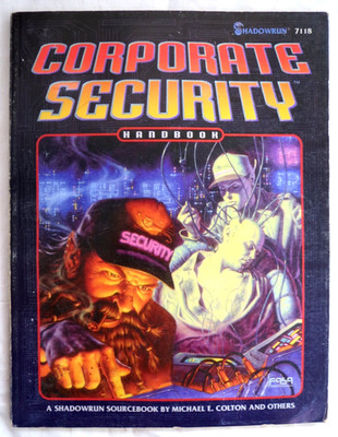 Corporate Security Handbook - Shadowrun 2e - FASA 7118 - Gut