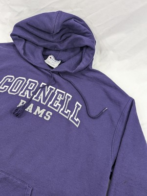 Champion Cornell Rams University Pullover Sweatshirt Hoodie Purple Size XL 
