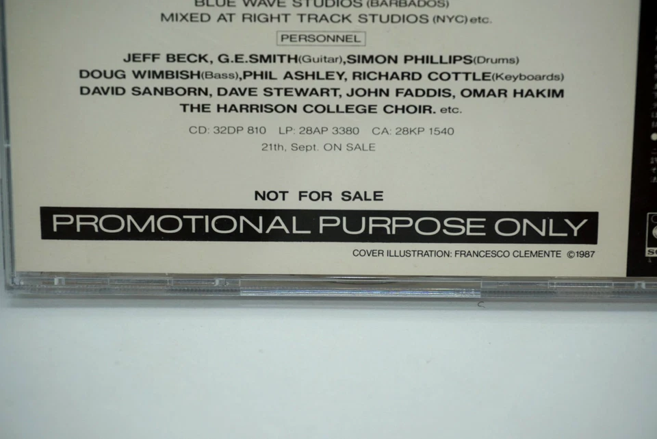 Mick Jagger : Primitive Cool CD (Japan 1987 Press) XDDP 93003 RARE PROMO COPY - Image 4 of 4