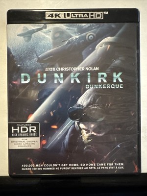 Dunkirk 4K Ultra HD Blu-ray Rare OOP Christopher Nolan Tom Hardy