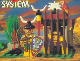 Lego 6246 Pirates I Islanders Crocodile Cage - 51 Pieces - Complete w/ Instruct