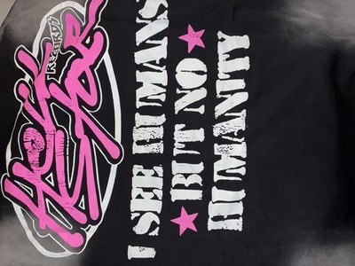 Hellstar Limited Edition Men's Graphic T-Shirt Black Pink White
