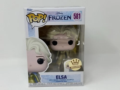 FUNKO POP DISNEY! FROZEN (ELSA EXCLUSIVE! # 581) Vinyl Figure NEW