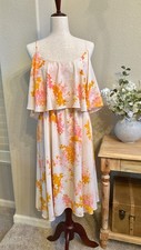 Anthropologie NWT Floral Dress - Size Large