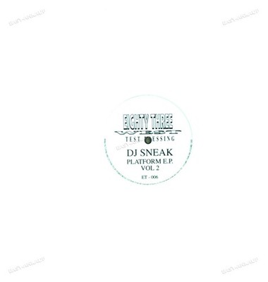 DJ Sneak - Platform E.P. Vol 2 Maxi (VG+/VG+) '*