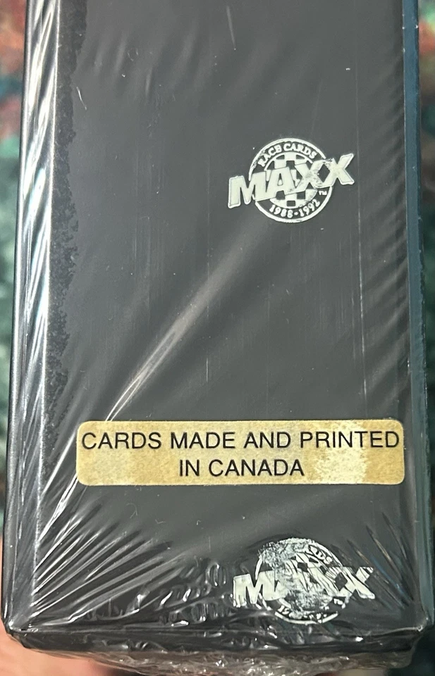 Tarjetas coleccionables Maxx Race 1988-1992 edición 5 aniversario caja sellada Foto 3 de 3