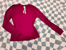 PINK Victoria's Secret Women's Long Sleeve Crew Neck Breathable Pullover S