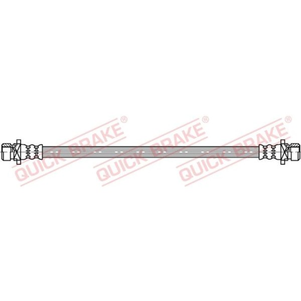 Quick Brake Bremsschlauch Hinterachse Links Passend FüR Honda Civic | 25.052-image