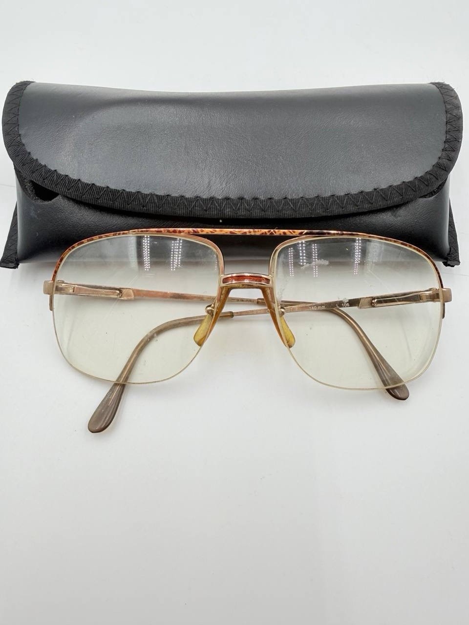 Lacoste Vintage Eyeglasses Gold Metal Frame – Made in Italy