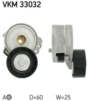 Skf Spannrolle, Keilrippenriemen Links Unten FüR CitroËN Fiat Peugeot Suzuki