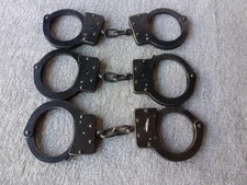 3 Pair Vintage American Handcuff Co. Handcuffs with One Key – Fond Du Lac, Wis