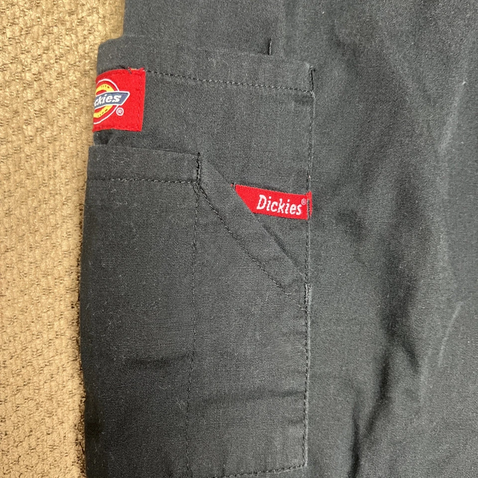 Pantalón Médico Dickies Pull-on Cintura Elástica Carga 86106P Negro Dickies EDS Foto 3 de 4