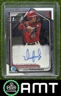 Jose Fernandez 2024 Bowman Chrome Auto Arizona Diamondbacks #CPA-JF 1st