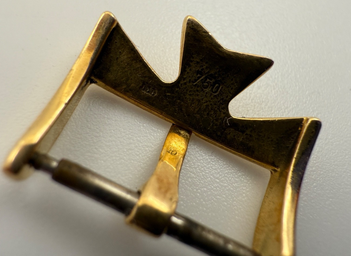 Vacheron Constantin 18K Gold Au 750 Pin Buckle 18 mm | eBay