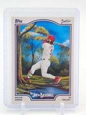 BRYCE HARPER 2025 TOPPS JOY OF BASEBALL BOB ROSS #16 PHILLIES A Q3735