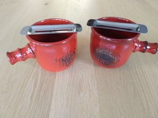 Feuerzangenbowle – Set, 4 teilig, Traumfeuer – rot – für Glühwein, Punsch usw.