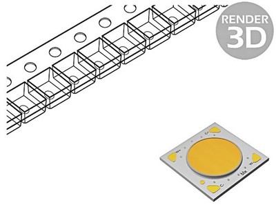 BXRE-40E2000-B-83 Leistungsdioden COB 11,4W 4000K 1933lm 120° CRImin: 80 350mA B