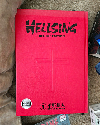 Hellsing Deluxe Edition Hardcover Manga Lot Vol 1-3 Kohta Hirano