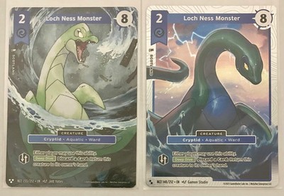 MetaZoo Torrential Tides Loch Ness Monster - Alternate Art 232/212