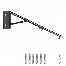 Triangle Boom Arm 68 Wall Mount Ring Light Black