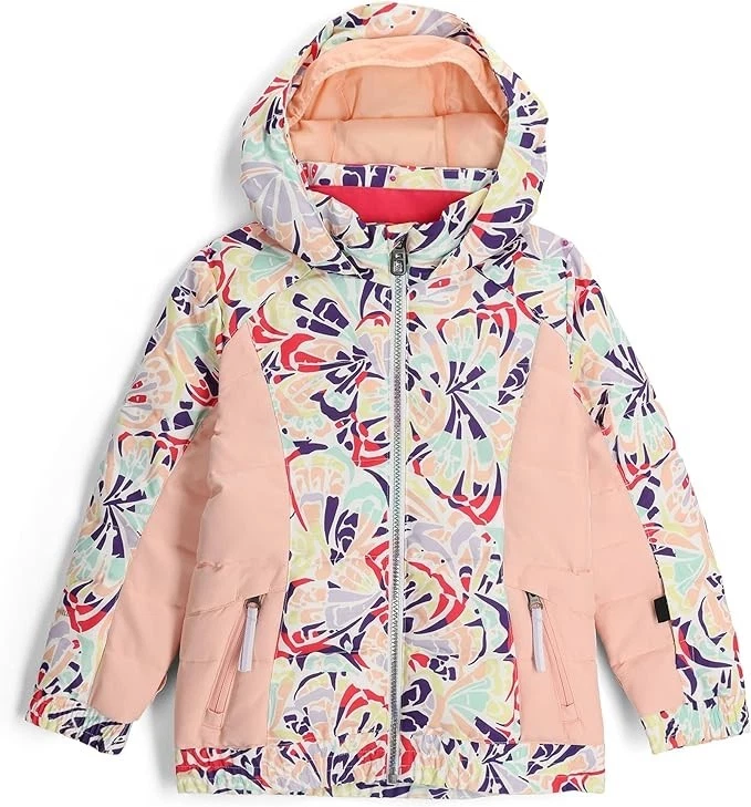 NEW Spyder Girls Zadie Synthetic Down Jacket Ski Snow Jacket Size 4 Toddler, NWT