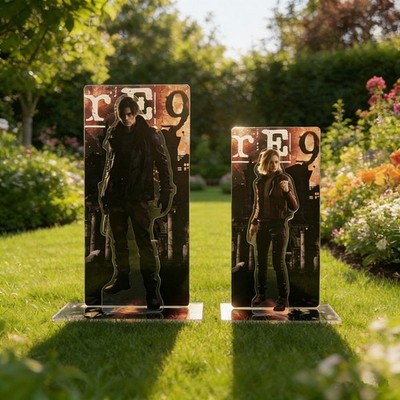 Resident Evil Requiem Acrylic Character Stand Figures Leon Grace Figures Deco