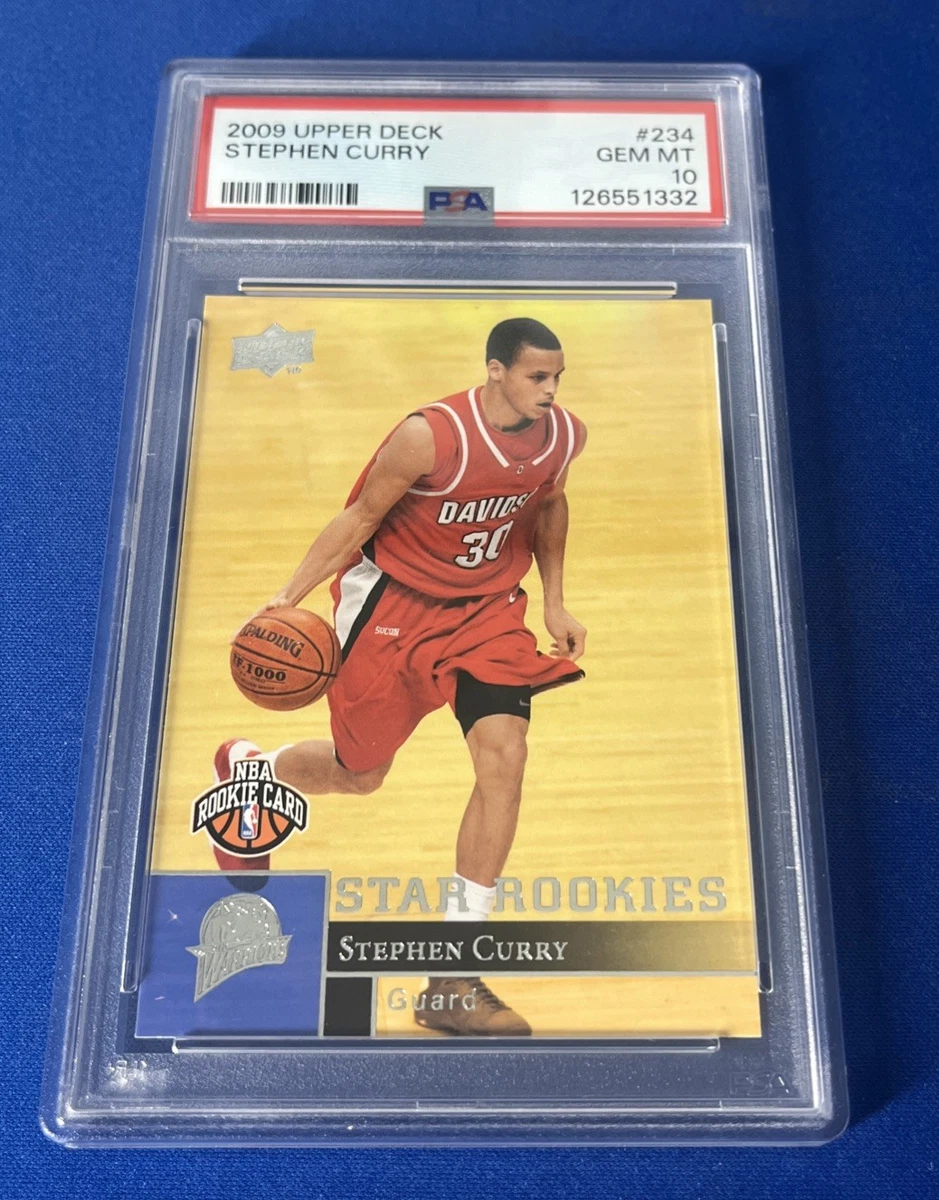 Stephen Curry Basketball Grade 10 2009-10 Season Sports Trading