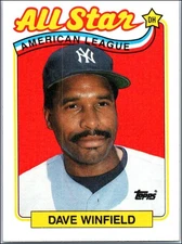 1989 Topps - All-Star Dave Winfield #407